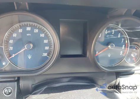 2012 Maserati Quattroporte S z USA, uszkodzony, nr VIN ZAM39JKA8C0064012